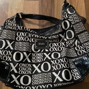 XOXO purse black and white good shape, one strap